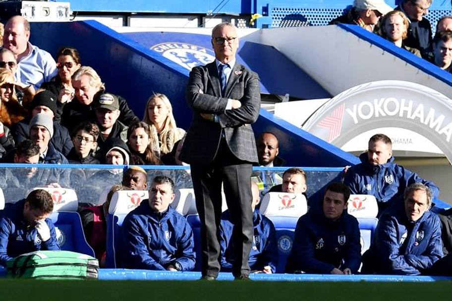 Claudio Ranieri, allenatore del Fulham. Getty